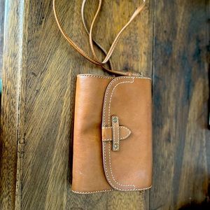 Frye Leather Crossbody Bag, convertible w/ or w/o strap